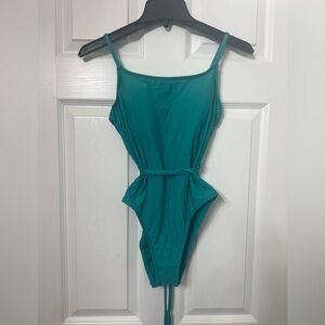 ☀️Shade and Shore Teal One-piece Swimsuit, NWT, $36, Small